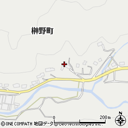 愛知県豊田市榊野町鳥居前周辺の地図