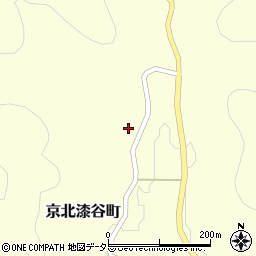 京都府京都市右京区京北漆谷町（東野）周辺の地図