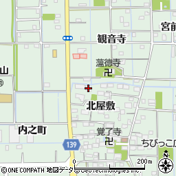 七宝山　瑞円寺周辺の地図