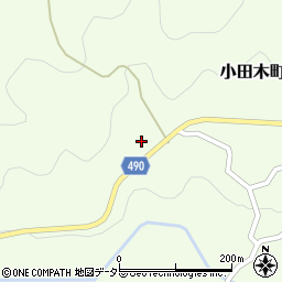 愛知県豊田市小田木町シモヤ周辺の地図