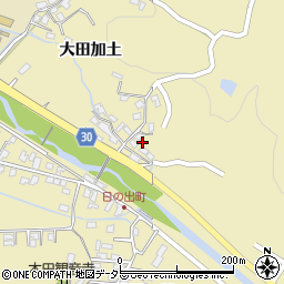 島根県大田市大田町大田加土イ-1115周辺の地図