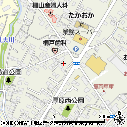 静岡県富士市厚原879-6周辺の地図