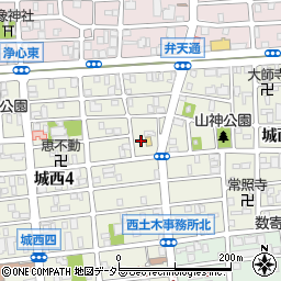 一晃管材株式会社周辺の地図