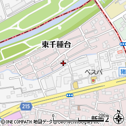 愛知県名古屋市千種区東千種台6-6周辺の地図