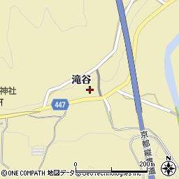 京都府船井郡京丹波町井脇滝谷39周辺の地図