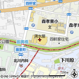 名古屋銀行清水屋藤ヶ丘店 ＡＴＭ周辺の地図