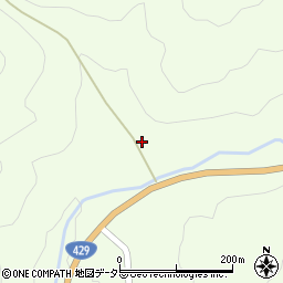 兵庫県宍粟市波賀町上野1727周辺の地図