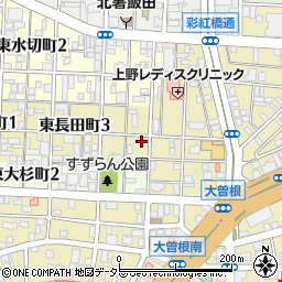 愛知県名古屋市北区東長田町4丁目46周辺の地図