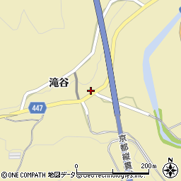 京都府船井郡京丹波町井脇滝谷21周辺の地図
