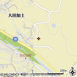 島根県大田市大田町大田加土イ-1128周辺の地図