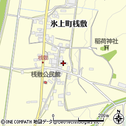 兵庫県丹波市氷上町桟敷255周辺の地図