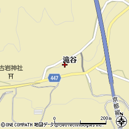 京都府船井郡京丹波町井脇滝谷43周辺の地図