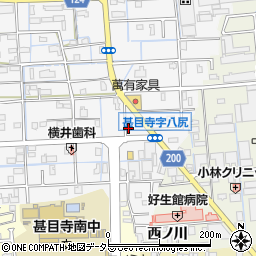 愛知県あま市甚目寺八尻70周辺の地図