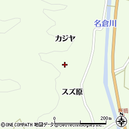 愛知県豊田市中当町（田ノ入）周辺の地図
