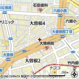 名古屋大曽根郵便局周辺の地図