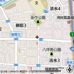 中京堂周辺の地図