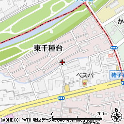 愛知県名古屋市千種区東千種台13-1周辺の地図