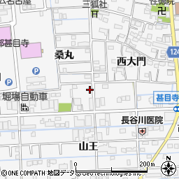 愛知県あま市甚目寺桑丸38-1周辺の地図