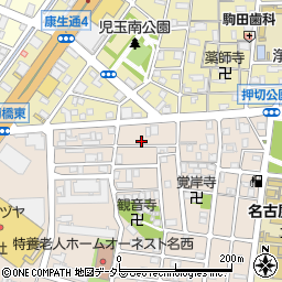 小野電産業株式会社　名古屋営業所周辺の地図