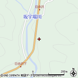 愛知県北設楽郡豊根村坂宇場芋久保周辺の地図