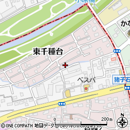 愛知県名古屋市千種区東千種台13-4周辺の地図