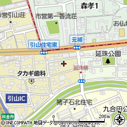 愛知県名古屋市名東区引山2丁目705周辺の地図