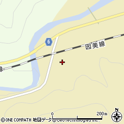 岡山県津山市加茂町小渕954-1周辺の地図