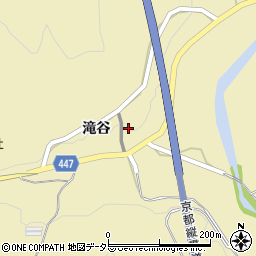 京都府船井郡京丹波町井脇滝谷24周辺の地図