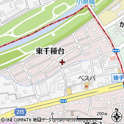 愛知県名古屋市千種区東千種台12-22周辺の地図