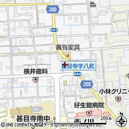 愛知県あま市甚目寺八尻69周辺の地図