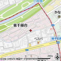 愛知県名古屋市千種区東千種台13-5周辺の地図