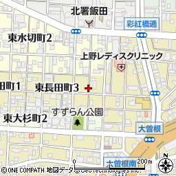 愛知県名古屋市北区東長田町4丁目周辺の地図