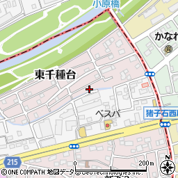 愛知県名古屋市千種区東千種台13周辺の地図