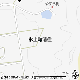 兵庫県丹波市氷上町清住周辺の地図