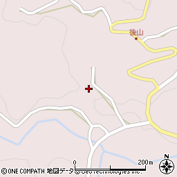 島根県雲南市吉田町上山73周辺の地図