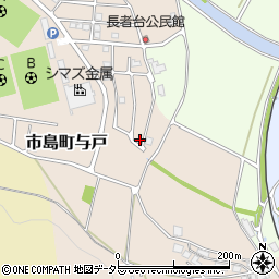 兵庫県丹波市市島町与戸113-153周辺の地図