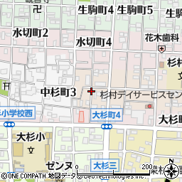 〒462-0834 愛知県名古屋市北区長田町の地図