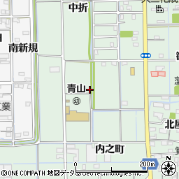 愛知県あま市七宝町沖之島五反田周辺の地図