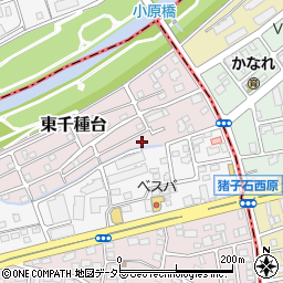 愛知県名古屋市千種区東千種台13-9周辺の地図