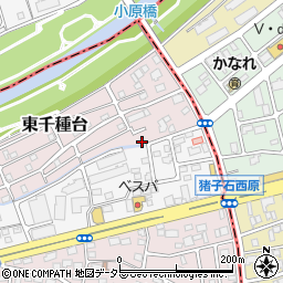 愛知県名古屋市千種区東千種台14-34周辺の地図