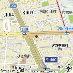 愛知県名古屋市名東区引山2丁目102周辺の地図