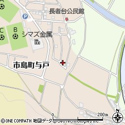 兵庫県丹波市市島町与戸113-154周辺の地図