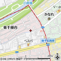 愛知県名古屋市千種区東千種台14-33周辺の地図