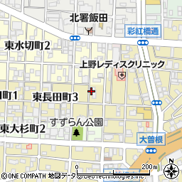 愛知県名古屋市北区東長田町4丁目42周辺の地図