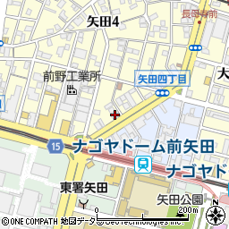 プチメゾン矢田周辺の地図