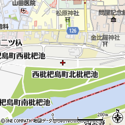 愛知県清須市西枇杷島町北枇杷池周辺の地図