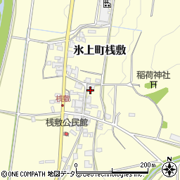 兵庫県丹波市氷上町桟敷248周辺の地図