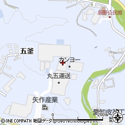 株式会社カンヨー　豊田事業所周辺の地図