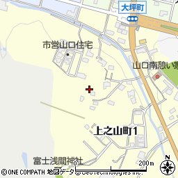 愛知県瀬戸市上之山町1丁目周辺の地図
