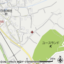 京都府南丹市日吉町胡麻大戸周辺の地図